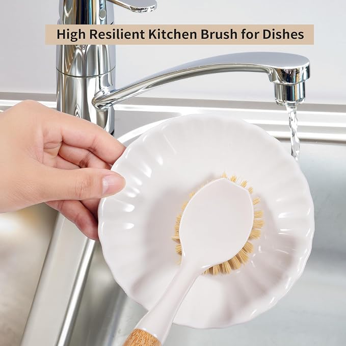 Kitchen Dish & Cast Iron Brush - Image 4