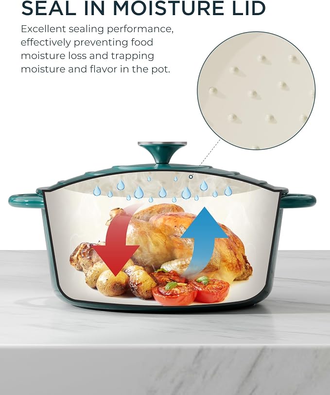 Enameled Cast Iron Dutch Oven - Image 3