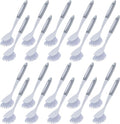 Hsei 20 Pcs Gray Kitchen Scrub Dish Brush Bulk by Hsei