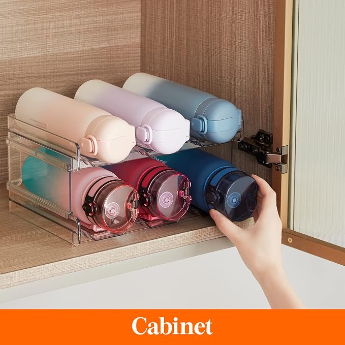 Lifewit 2 Tier Stackable Water Bottle Organizer - Image 5
