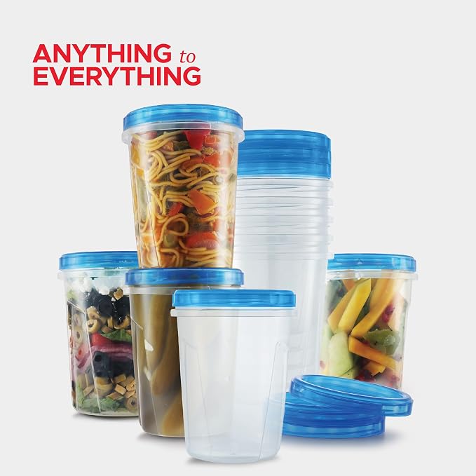 Tafura 12 Pack Leakproof Freezer Containers - Image 7