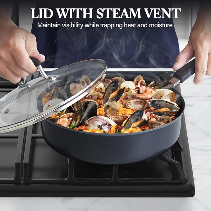 Cook N Home Casserole Dutch Oven Stockpot - Image 4