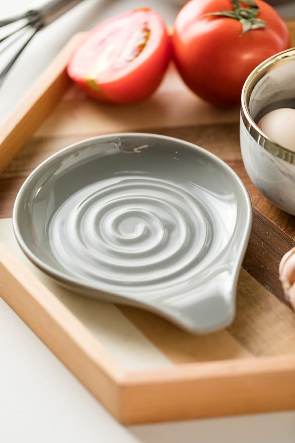 LAUCHUH Spoon Rest, 5 inch Spoon Holder - Image 7