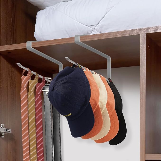 2 Pack Tumbler Lid Organizer, Horizontal Tumbler Lid Storage Hook to Hold Up 20 - Image 8