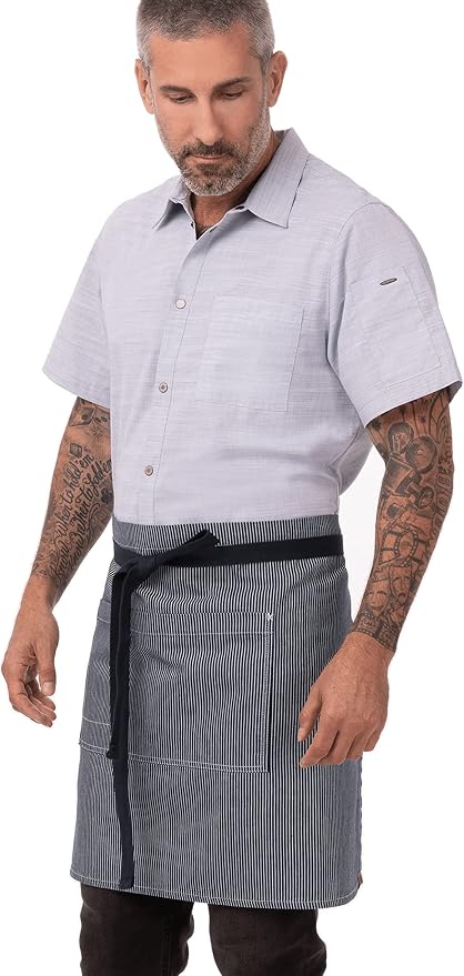 Chef Works Unisex Portland Half Bistro Apron by ChefWorks