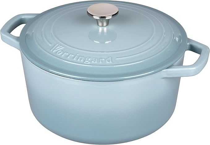 VORRINGARD Enameled Cast Iron Dutch Oven Pot - Image 7