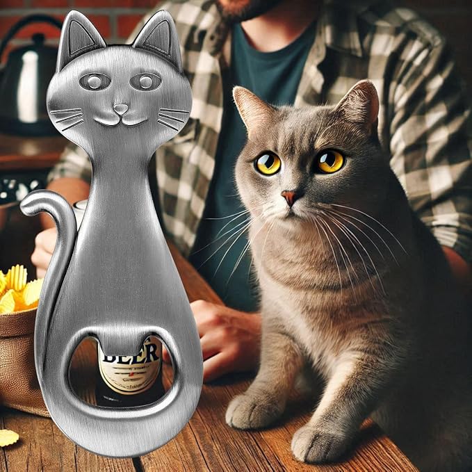 Cat Beer Bottle Opener, Cat Gifts - Image 5