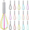 Domensi 16 Pcs 8 Inch Whisks Bulk by Domensi
