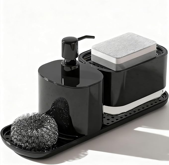 Kitchen Soap Dispenser Set by Unknown