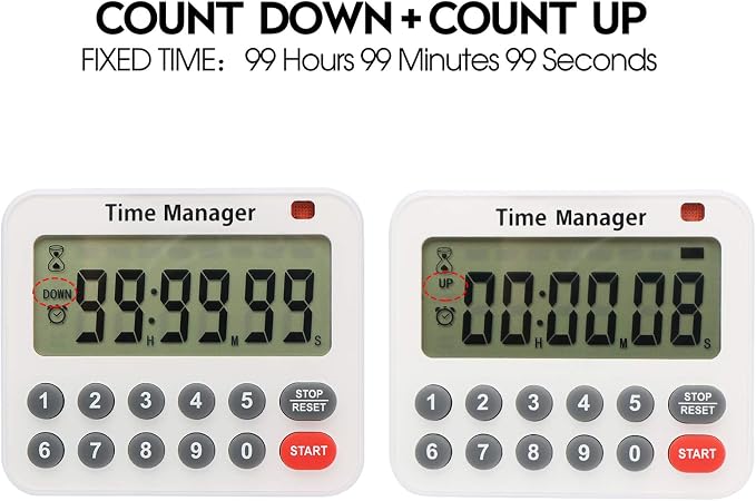 AIMILAR Magnetic Digital Kitchen Timer - Image 2