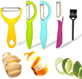 5PCS Stainless Steel Peeler Vegetable, Apple Peelers by SSydl