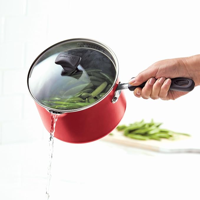 Farberware Cookstart DiamondMax Nonstick Cookware/Pots and Pans Set, Dishwasher - Image 9