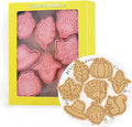 8-Pcs Thanksgiving Cookie Cutters Set 3D Pumpkin, Maple leaf, Squirrel Cookie by Tuxxzis