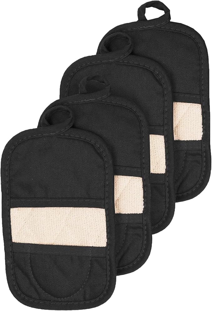 RITZ Premium Pot Holders & Heating Pads, 8.5" x 5.5", Heat Resistant, 100% by Ritz+Foodservice