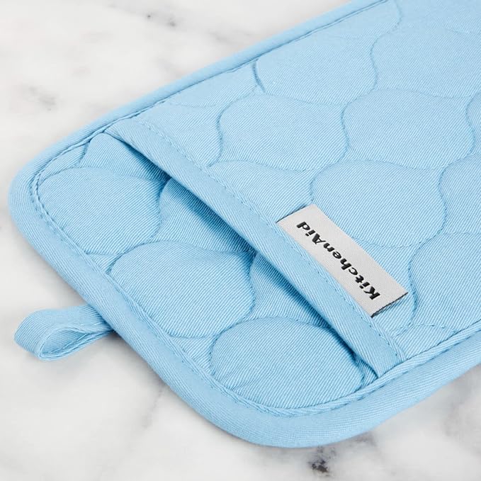 KitchenAid Quilted Cotton Terry Cloth Oven Mitt, Pot Holder, Kitchen Towel - Image 5