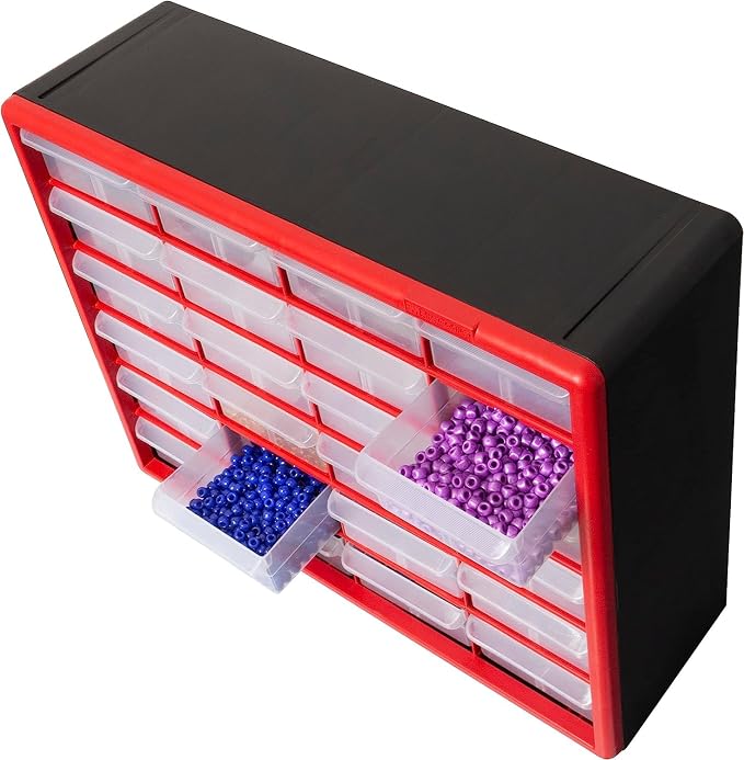 Akro-Mils 24-Drawer Plastic Drawer Storage Cabinet - Image 8