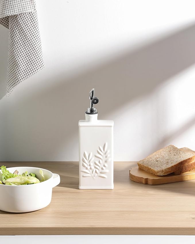 Sweejar Ceramic Olive Oil Dispenser Bottle - Image 4