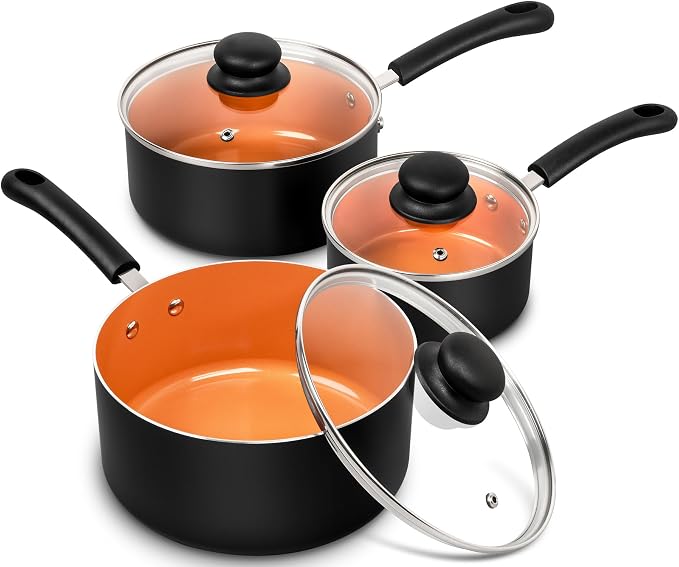 MICHELANGELO Nonstick Sauce Pan by Michelangelo