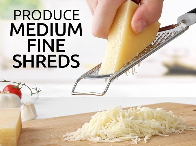 Zulay Kitchen Professional Cheese Grater Stainless Steel - Image 7