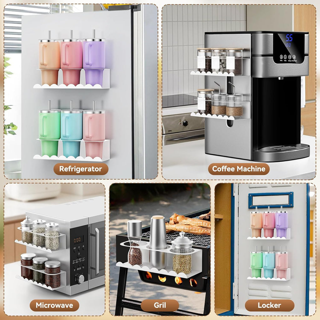 Magnetic Stanley Cup Holder for Fridge, Water Bottle Holder for