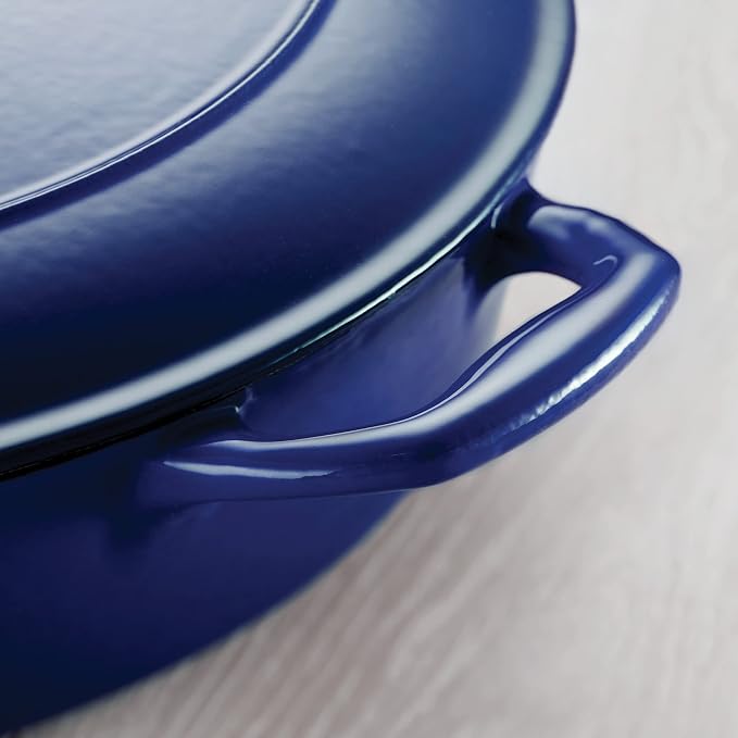 Tramontina Bestow Enameled Cast Iron Oval Dutch Oven Pot - Image 6