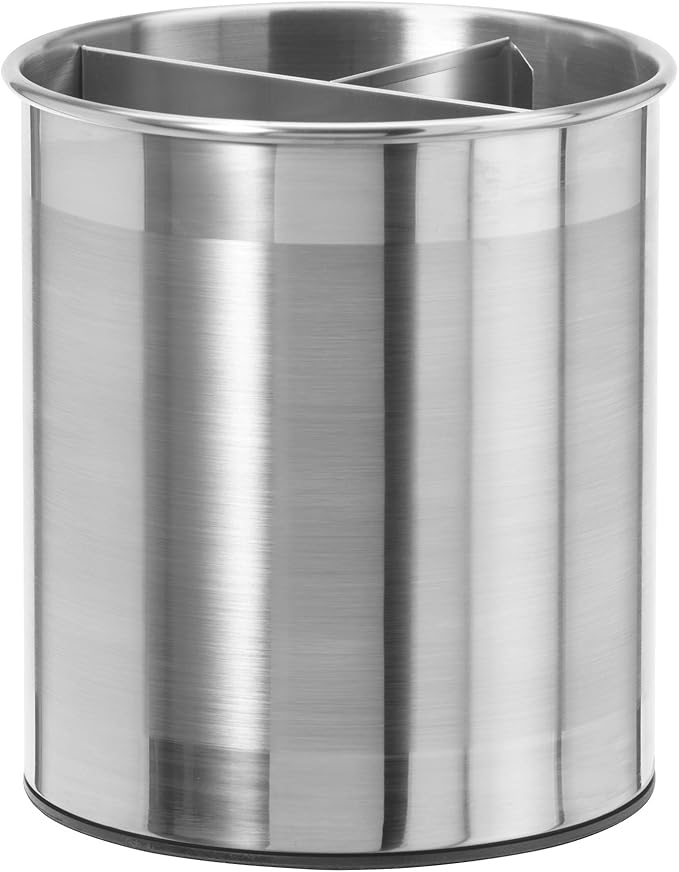 Oggi Jumbo Stainless Steel Rotating Utensil Holder by OGGI