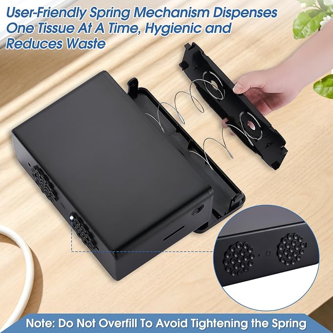 Countertop Paper Towel Dispenser, Large Capacity, Non-Slip Base, Compatible - Image 2