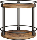 YATINEY Lazy Susan Organizer, Rotating Spice Rack, 2 Tier Spice Turntable by Yatiney