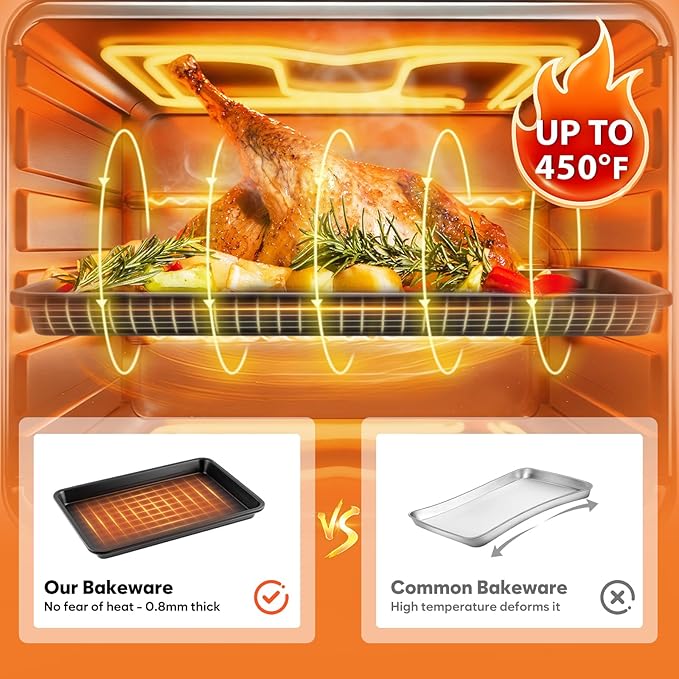 Nonstick Cookie Sheets for Baking - Image 6