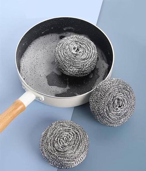 12Pcs Steel Wool Scrubber - Image 2