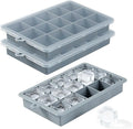 Premium Silicone Ice Cube Trays by FunSiltasy