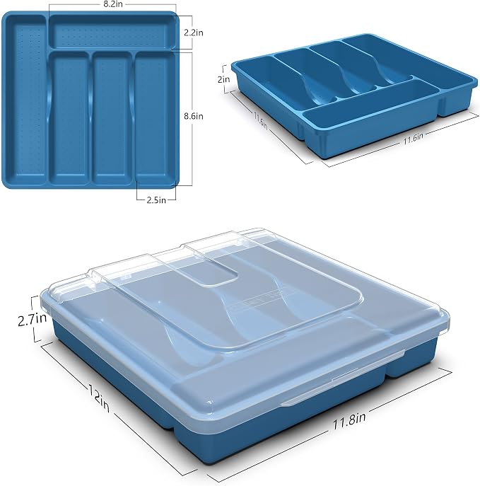    , Plastic Silverware Tray - Image 4