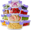 HOMBERKING 24pc Glass Food Storage Containers by HOMBERKING