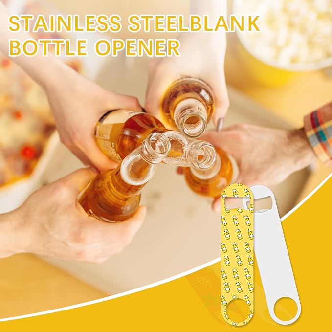 10 Pcs Sublimation Bottle Opener Blanks, Personalized Sublimation Blank Products - Image 3