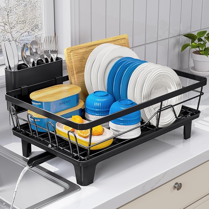 Urackify Dish Drying Rack for Kitchen Counter, Sink Dish Rack - Image 7