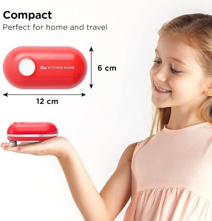 Kitchen Mama Mini Plus Rechargeable Electric Can Opener: USB-C Charging - Image 3
