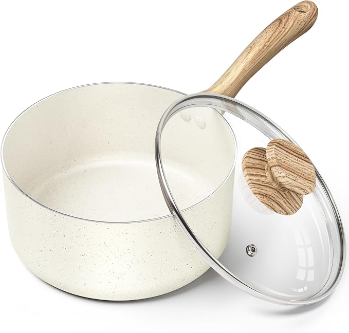 MICHELANGELO 3 Quart Saucepan by Michelangelo