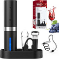 CIRCLE JOY Electric Wine Bottle Opener Set Rechargeable Wine Corkscrew Cordless by CIRCLEJOY