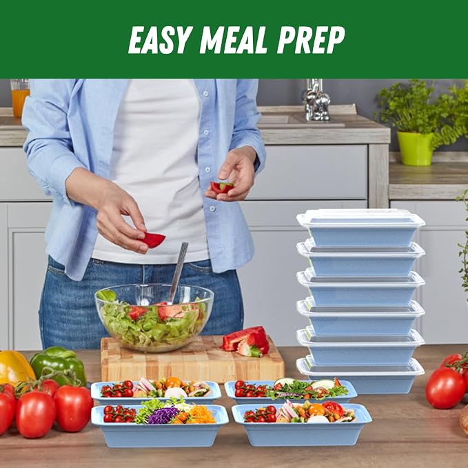 50 Pack 32 oz Meal Prep Containers Reusable - Image 6