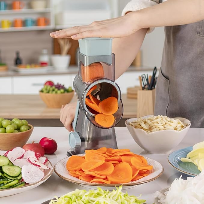 Cheese Grater with Handle, Vegetables and Fruits and Easy to Clean - Image 6