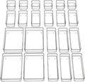 SMARTAKE 22-Piece Drawer Organizer by SMARTAKE