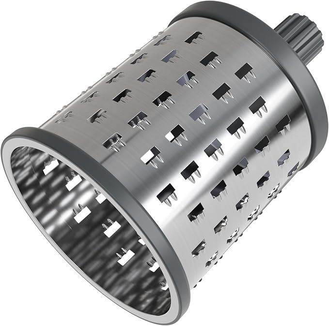 Zyliss E900059 Universal Drum Grater, Stainless Steel, Grating Apples, by Zyliss