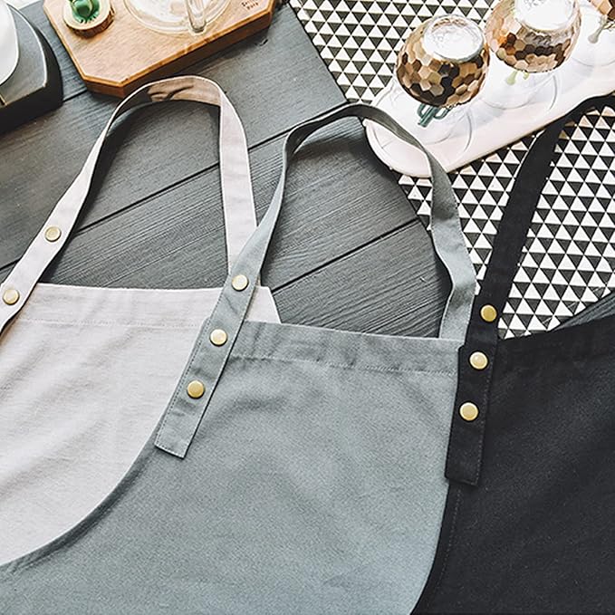 Art Aprons for Painting Pottery Ceramics, Mens Women Kitchen Cooking Aprons - Image 6