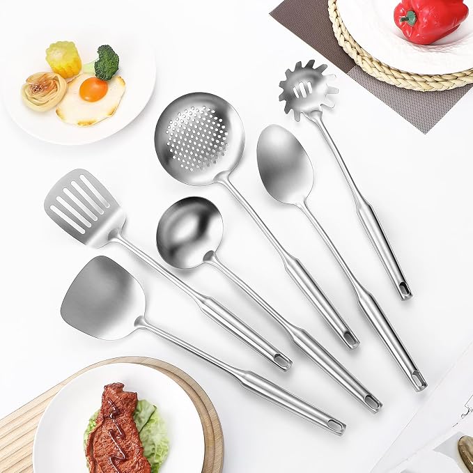 304 Stainless Steel Cooking Utensil, Kitchen Kitchen Utensil - Image 3