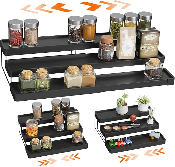 Expandable Spice Rack Organizer by invocoo