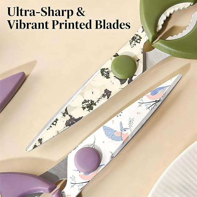 Kitchen Scissors All Purpose, ARCHIKING Kitchen Shears - Image 2