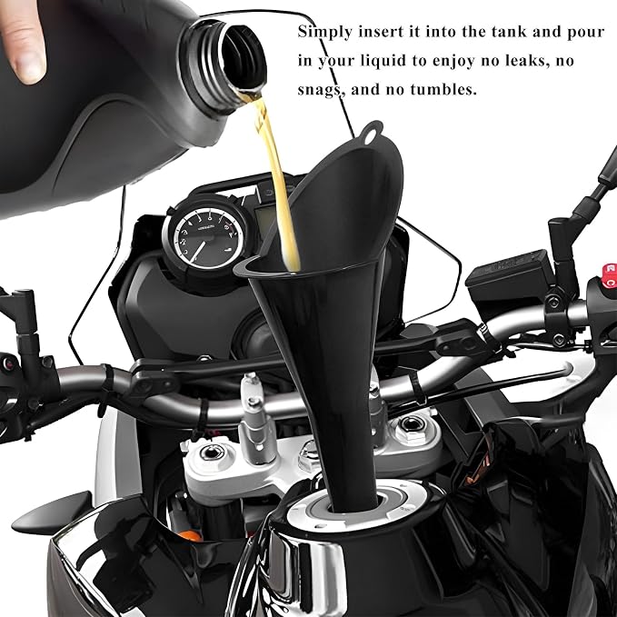 2 PCS Oil Funnel, Automotive Use Funnels - Image 4