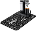 Fun Coffee Mat 23inx15in, Coffee Bar by Kuyig+Home