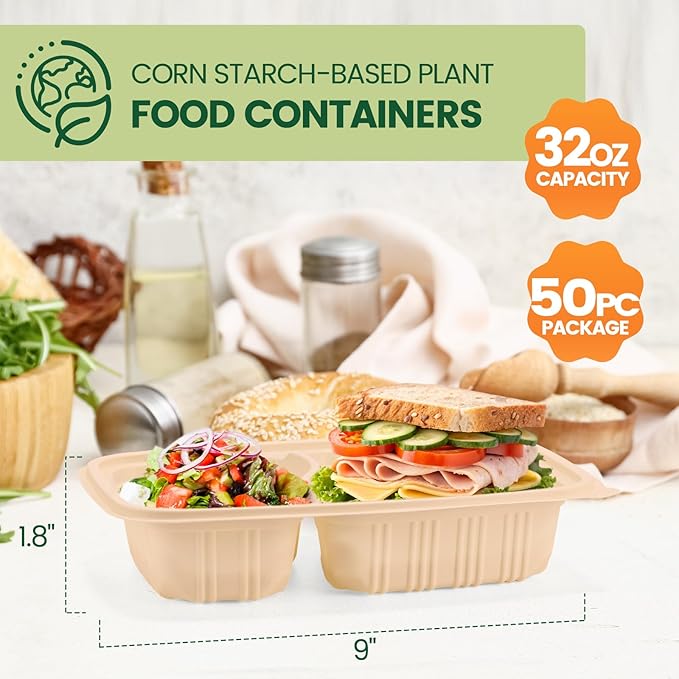100 Piece Meal Prep Containers Reusable - Image 3