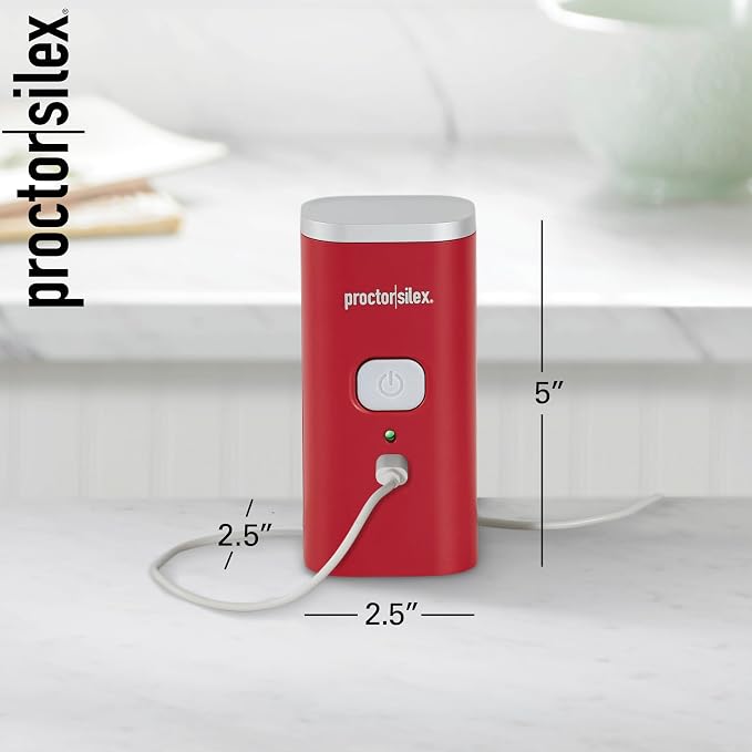 Proctor Silex Automatic Electric Can Opener, Hands Free Cordless Operation & - Image 8